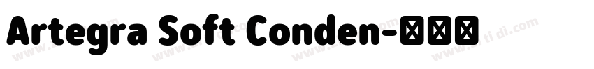 Artegra Soft Conden字体转换